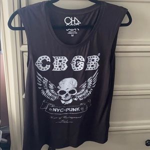 Chaser “CBGB” Muscle tee